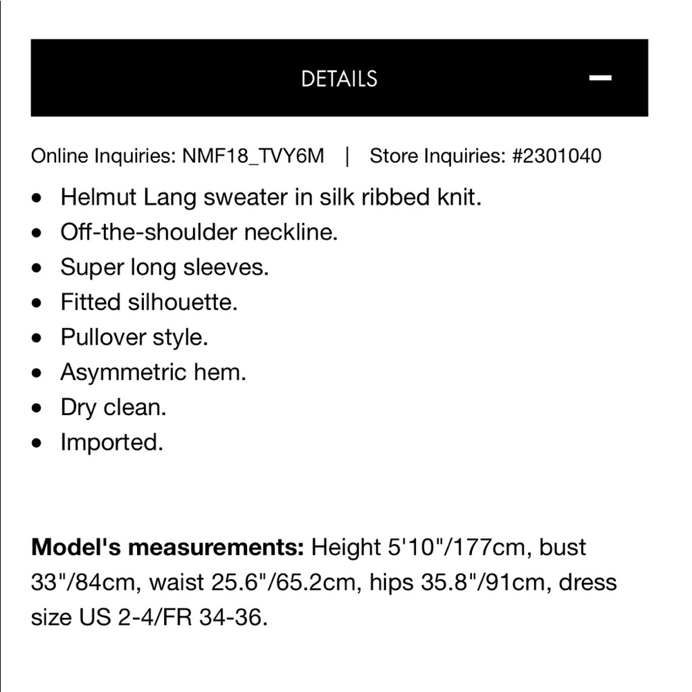 Helmut Lang Rib Pullover - Picture 8 of 8